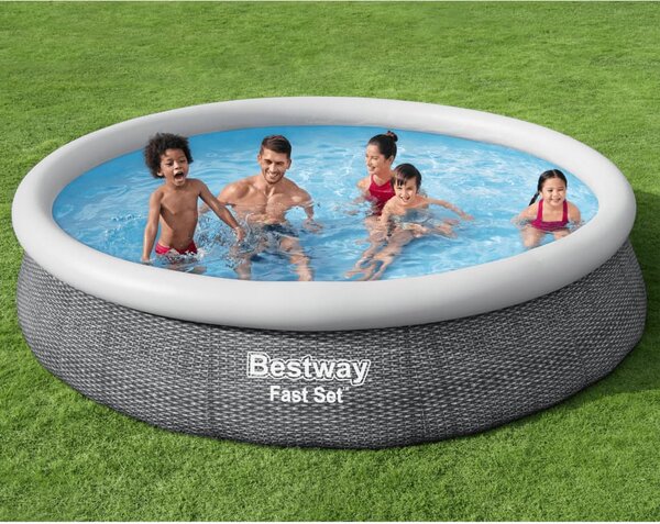 Bestway Pool med tillbehör rund 366x76 cm