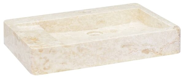 Handfat gräddvit 58x39x10 cm marmor