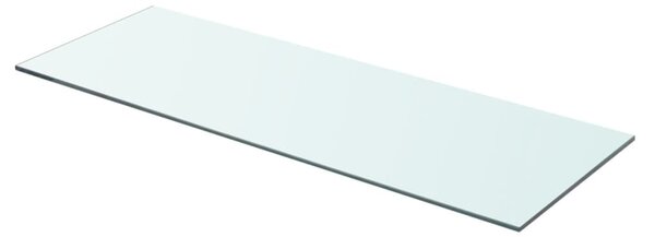 Hyllplan glas genomskinlig 70x25 cm