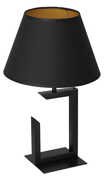 Bordslampa 1xE27/60W/230V 45 cm svart/gyllene