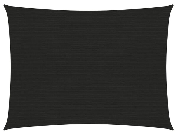Solsegel 160 g/m² svart 2x3,5 m HDPE