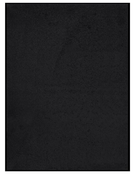 Dörrmatta svart 60x80 cm