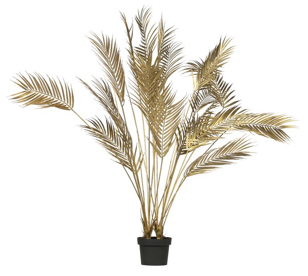 WOOOD Palm konstgjord växt - guld pol1ter