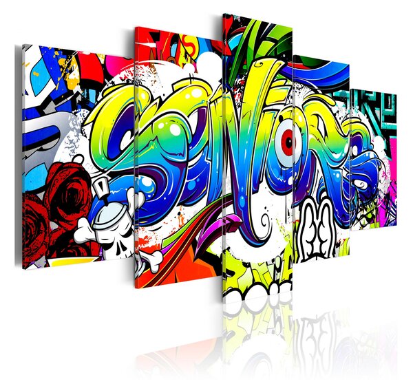 Tavla Youth World 100x50 - Artgeist sp. z o. o