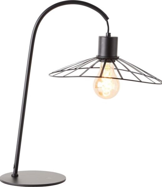 Brilliant - Bordslampa LEIKA 1xE27/52W/230V svart