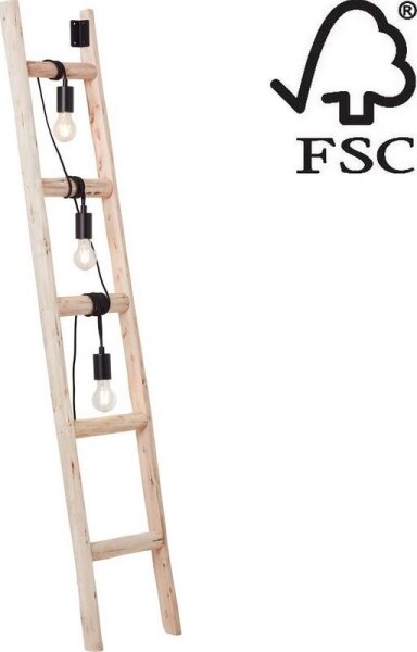 Brilliant - Golvlampa LADDER 3xE27/42W/230V - FSC certifierade