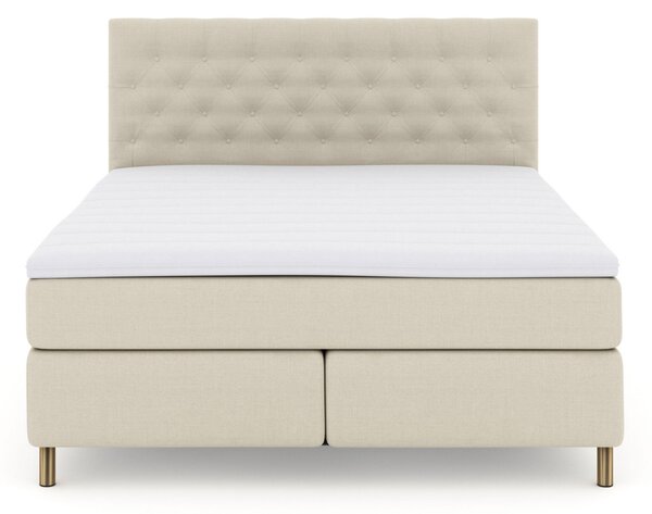 Komplett Sängpaket Choice No 3 180x200 Medium - Beige|Koppar