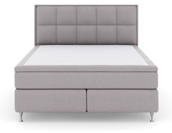 Komplett Sängpaket Choice No 4 160x200 Fast - Ljusgrå|Silver