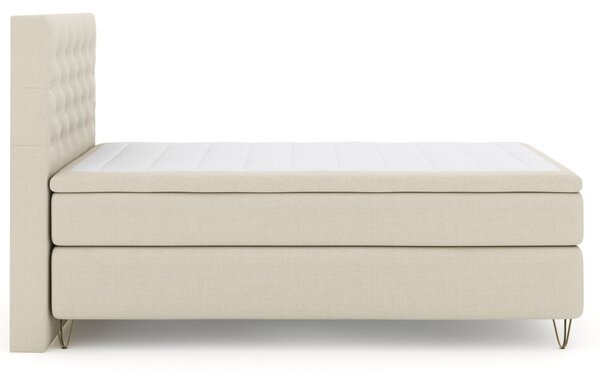 Komplett Sängpaket Choice No 5 120x200 Medium Watergel - Beige|Metall V-form
