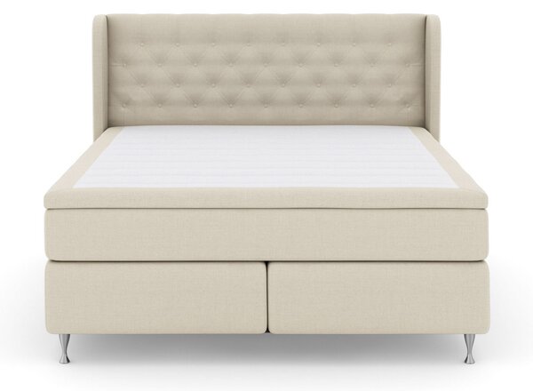 Komplett Sängpaket Choice No 5 210x210 Fast Watergel - Beige|Silver