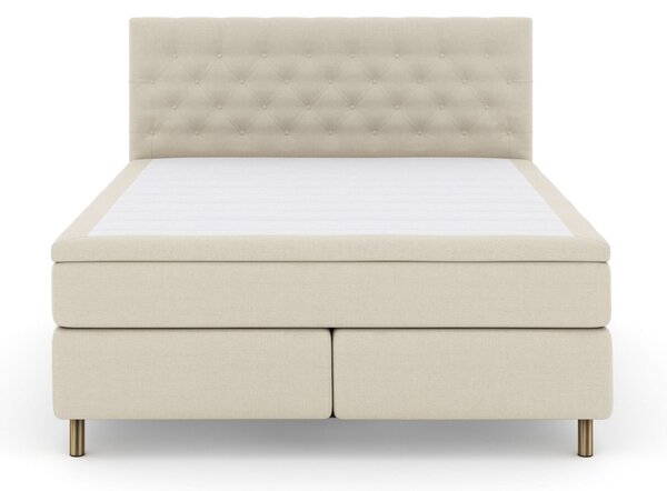 Komplett Sängpaket Choice No 5 210x210 Fast Watergel - Beige|Koppar