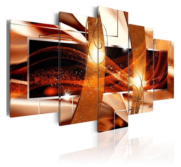Tavla Fire Of Life 100x50 - Artgeist sp. z o. o