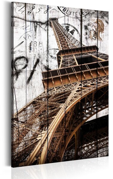 Tavla Greetings From Paris 40x60 - Artgeist sp. z o. o
