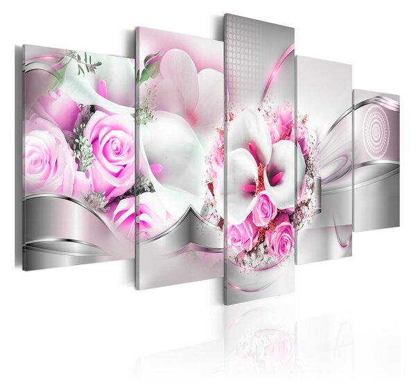 Tavla Pink Marriage 100x50 - Artgeist sp. z o. o