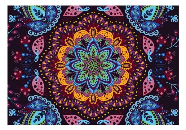 Fototapet Colorful Kaleidoscope 100x70 - Artgeist sp. z o. o