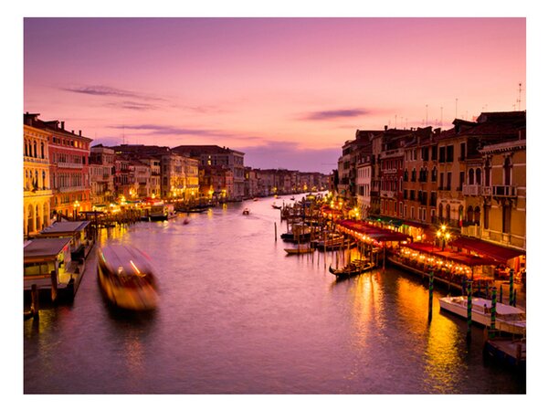 Fototapet City Of Lovers Venedig Nattetid 200x154 - Artgeist sp. z o. o