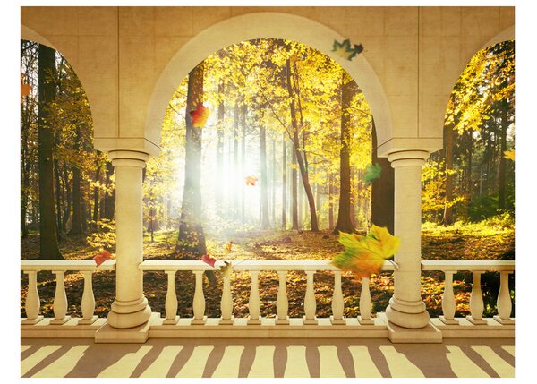 Fototapet Dream About Autumnal Forest 250x193 - Artgeist sp. z o. o