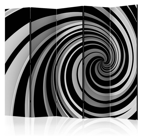 Rumsavdelare - Black and white swirl II 225x172 - Artgeist sp. z o. o