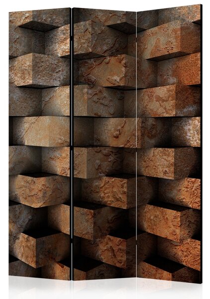 Rumsavdelare - Brick braid 135x172 - Artgeist sp. z o. o