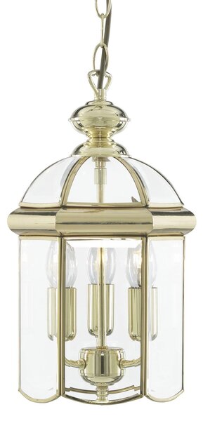 Bevel Lantern PB 3L LED Glas - Searchlight