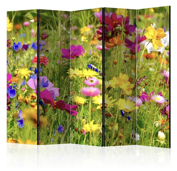 Rumsavdelare Summer Flowers II 225x172 cm - Artgeist sp. z o. o