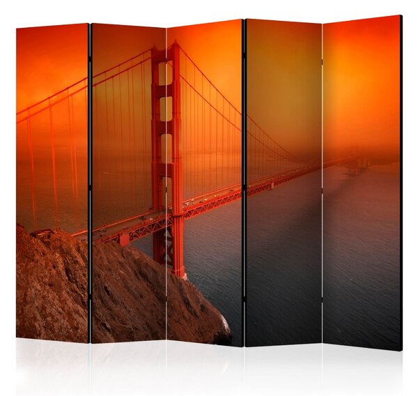 Rumsavdelare - Golden Gate Bridge II 225x172 - Artgeist sp. z o. o
