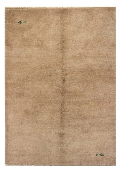 Handknuten Persisk Ullmatta 173x250 cm Gabbeh Shiraz - Beige