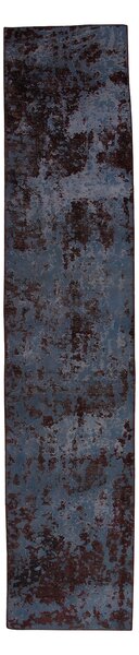 Handknuten Persisk Matta 79x385 cm Vintage - Blå/Röd