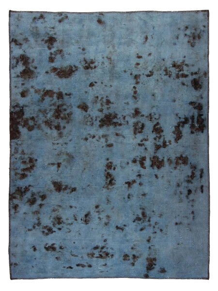 Handknuten Persisk Matta 151x200 cm Vintage - Blå/Brun