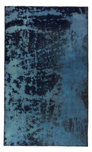 Handknuten Persisk Matta 108x180 cm Vintage - Blå/Mörkblå