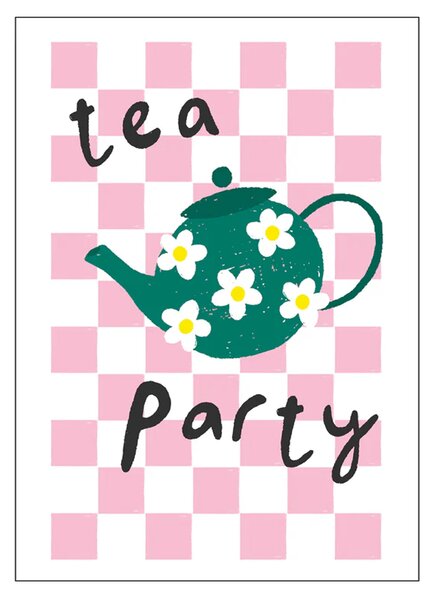 Poster Duchess Plum Tea Party 30x40 cm