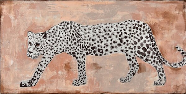 Canvastavla Leopard - 70x140 cm