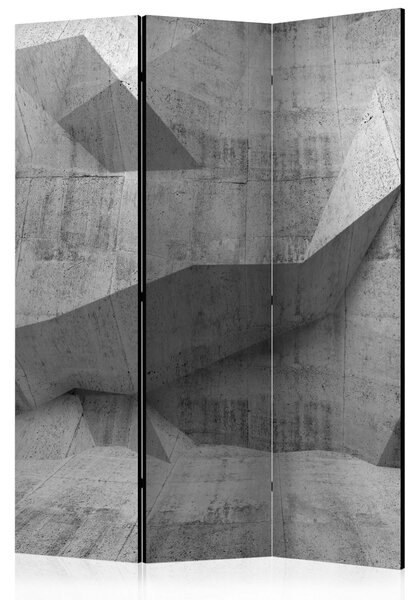 Rumsavdelare Concrete Geometry 135x172 - Artgeist sp. z o. o