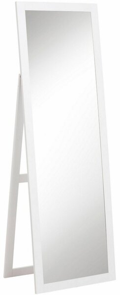 Spegel Akaja 60 cm - Vit|Brun