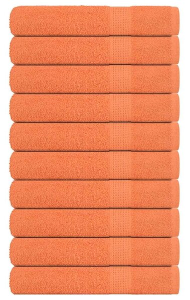 Handdukar 10 st orange 100x200 cm 360 gsm 100% bomull