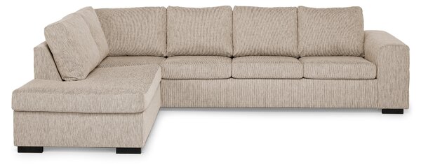 CONNECT Soffa med Schäslong Vänster Beige -