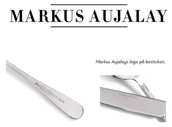 Markus Aujalay - Grillbestick Signature 12 delar - Silver - Bestick - Från Homeroom