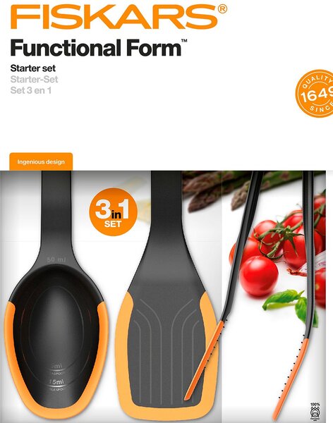 Fiskars - Startset Functional Form, 3 delar - Husgeråd - Från Homeroom