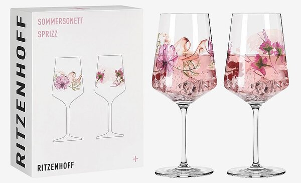 Ritzenhoff - Vinglas Sommersonett 2-pack NO:4 - Transparent - Vinglas - Från Homeroom