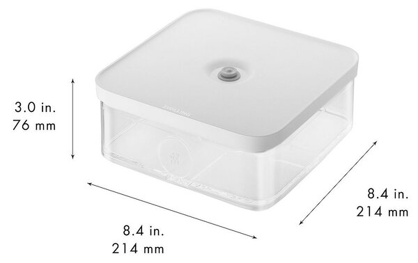 ZWILLING - Förvaringsbox Fresh & Save Cube L - Transparent - Förvaringsburkar - Från Homeroom