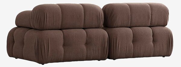 Hanah Home - 2-sits soffa Puca - Brun - 2-sits soffor - Från Homeroom