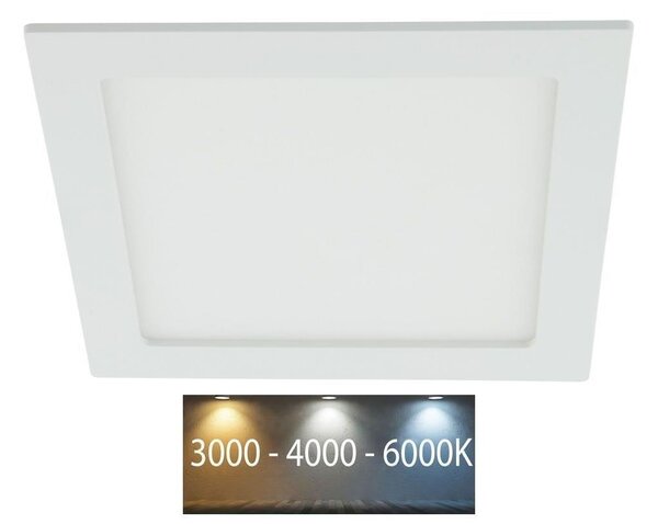 Infälld LED badrumsbelysning LED/24W/230V 3000/4000/6000K IP44