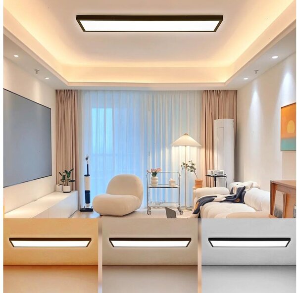 Brilagi - LED badrumslampa FRAME LED/50W/230V 3000/4000/6000K IP44 svart
