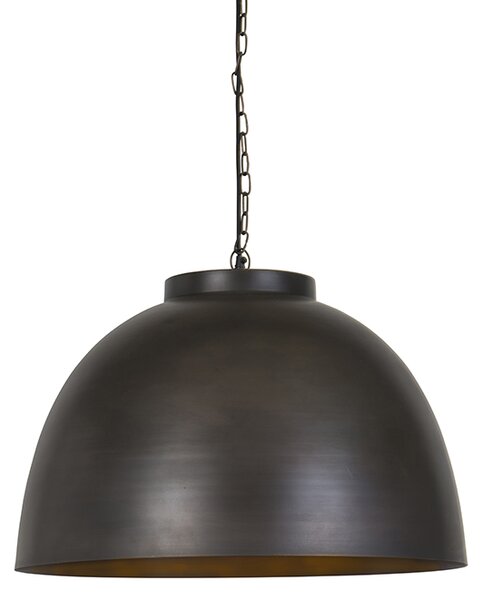 Industriell hängande lampa antikbrun 60 cm - Hoodi