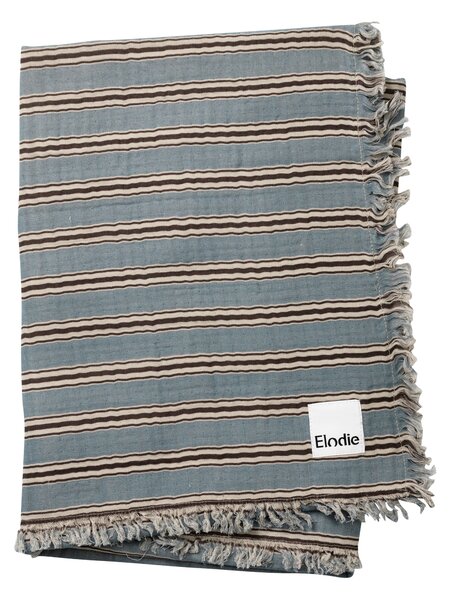Soft Cotton Blanket - Sandy stripe