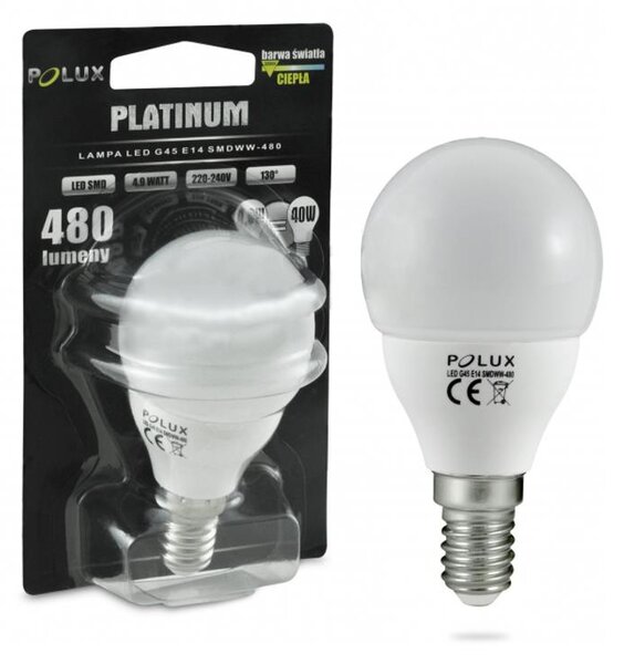 LED-lampa E14/4,9W/230V