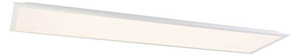 LED panel för systemtak vit rektangulär inkl LED dimbar i Kelvin - Pawel