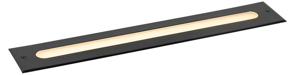Modern markspotlight svart 50 cm inkl LED IP65 - Eline
