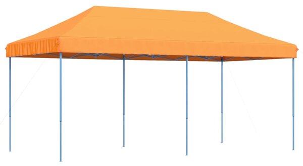 Pop-Up hopfällbart partytält 580x292x315 cm orange