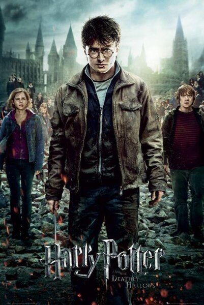Poster, Affisch Harry Potter och dödsrelikerna